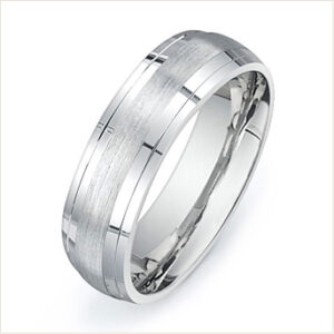 Men's Brushed Wedding Band